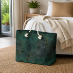 Dark Botanical Weekender Bag - Vacation Luggage Detail | Our Phoenix Rise