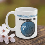 Funny Bowling Challenge Mug Detail 3 | Our Phoenix Rise