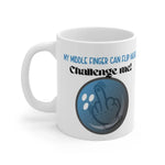 Funny Bowling Challenge Mug Detail 2 | Our Phoenix Rise