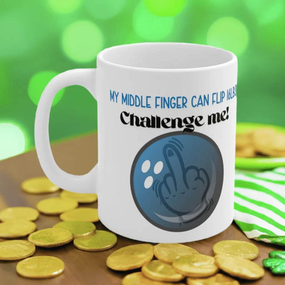 Funny Bowling Challenge Mug | Iron Phoenix GHG - Iron Phoenix GHG
