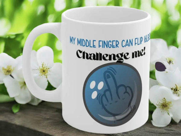 Funny Bowling Challenge Mug | Iron Phoenix GHG - Iron Phoenix GHG