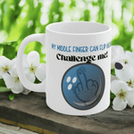 Funny Bowling Challenge Mug Detail 4 | Our Phoenix Rise