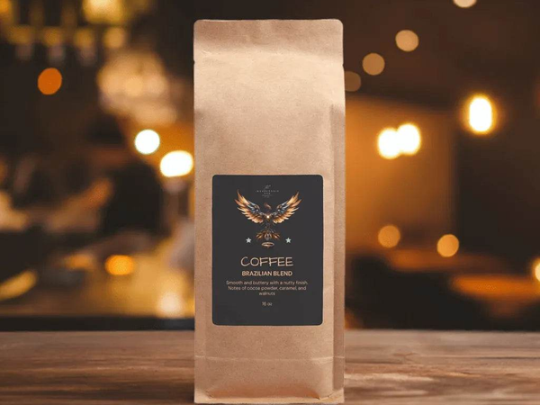 Brazilian Blend 16oz Coffee, Fair Trade, Energy Boost - Iron Phoenix GHG
