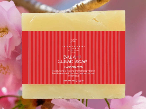 Breathe Clear Soap | Aromatherapy | Hydrating Calm Bar - Iron Phoenix GHG