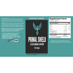 Colostrum Powder Immune Support Supplement - Back label with certifications | Our Phoenix Rise
