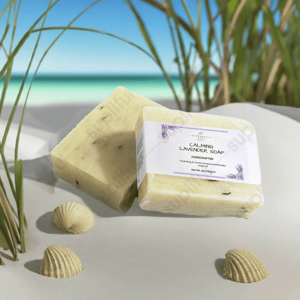 Calming Lavender Soap 4oz, Organic, Tranquil Skin