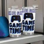 Gamer Travel Mug Boss Level Unlocked - Ergonomic design for comfortable grip | Our Phoenix Rise