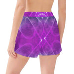 Purple Gem Kaleidoscope Athletic Shorts Detailed View 12 | Our Phoenix Rise