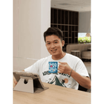 Wave Ceramic Mug | Catch Love | Resilience Coffee Cup - Iron Phoenix GHG