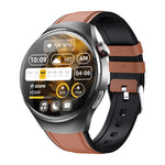 F600 Blood Glucose Smartwatch - Black Milanese Loop band, angled view | Our Phoenix Rise