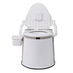 Portable Camping Toilet with Lid and Arms - Comfortable Seat and Sturdy Handrail | Our Phoenix Rise
