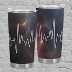 Gamer Heartbeat Travel Mug (20oz) Detailed View 2 | Our Phoenix Rise