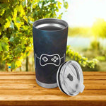 "Gamer Heartbeat" Travel Mug (20oz)| Iron Phoenix GHG