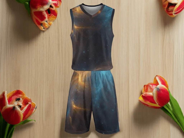 "Celestial" Galaxy Basketball Jersey Set| Iron Phoenix GHG - Iron Phoenix GHG