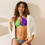 "Electric Grid" String Bikini Set | Iron Phoenix GHG