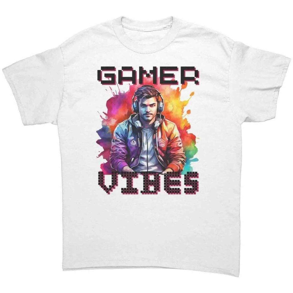 Gamer Vibes Graphic T-Shirt Multicolor S-3XL Red S-3XL