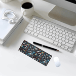 Retro Gaming Armory Extended Desk Mat - Extended View with Mouse | Our Phoenix Rise