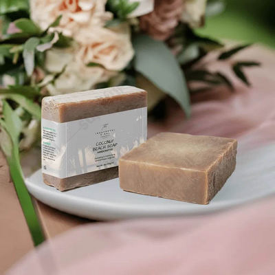 Coconut Beach Soap | Organic Hydrating | Calming Bar - Iron Phoenix GHG