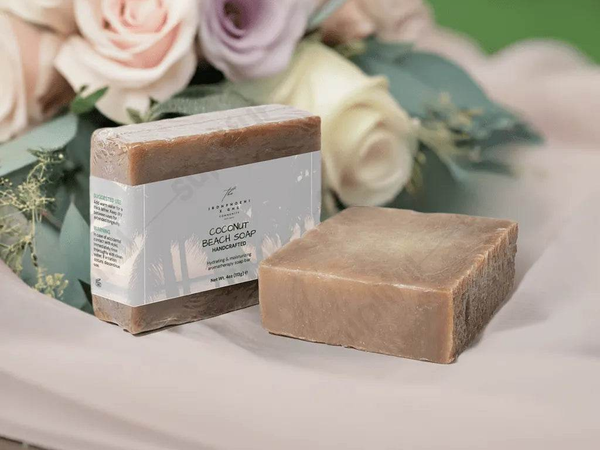 Coconut Beach Soap | Organic Hydrating | Calming Bar - Iron Phoenix GHG