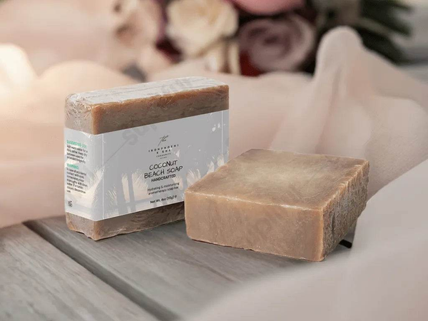 Coconut Beach Soap | Organic Hydrating | Calming Bar - Iron Phoenix GHG