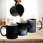 Color Changing Gamer at Work Coffee Mug - Black with Hint of Purple Design | Our Phoenix Rise