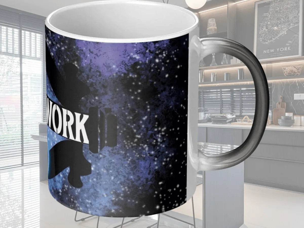 Color Changing "Gamer at Work" Mug SS | Iron Phoenix - Iron Phoenix GHG