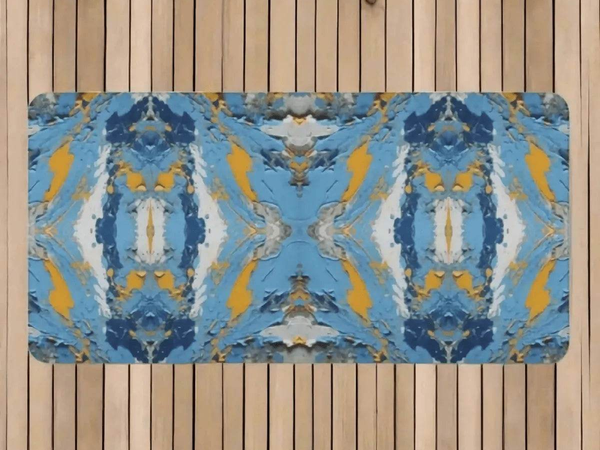 Abstract Art Bath Towel | Colorful Modern Bathroom Decor - Iron Phoenix GHG