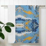 Abstract Art Bath Towel | Colorful Modern Bathroom Decor - Iron Phoenix GHG