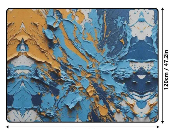 Van Gogh Style Rug | Starry Night Gaming and Yoga Mat