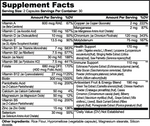 Daily Multivitamin for Adults - Detailed Supplement Facts Panel - Detail 14 | Our Phoenix Rise