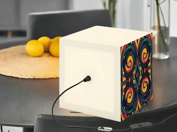 Cosmic Light Cube Lamp - Healing Decor Wellness Gift with Free Shipping - Iron Phoenix GHG