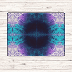 Abstract Purple Teal Cosmic Area Rug - Gaming Space Enhancement | Our Phoenix Rise