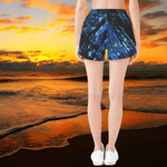 "Black Ice" Crystal Athletic Shorts | Iron Phoenix GHG - Iron Phoenix GHG