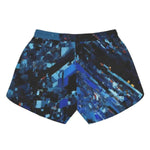 "Black Ice" Crystal Athletic Shorts | Iron Phoenix GHG