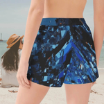 "Black Ice" Crystal Athletic Shorts | Iron Phoenix GHG - Iron Phoenix GHG