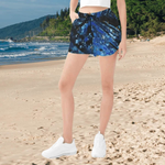 "Black Ice" Crystal Athletic Shorts | Iron Phoenix GHG - Iron Phoenix GHG