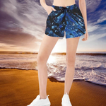 "Black Ice" Crystal Athletic Shorts | Iron Phoenix GHG - Iron Phoenix GHG