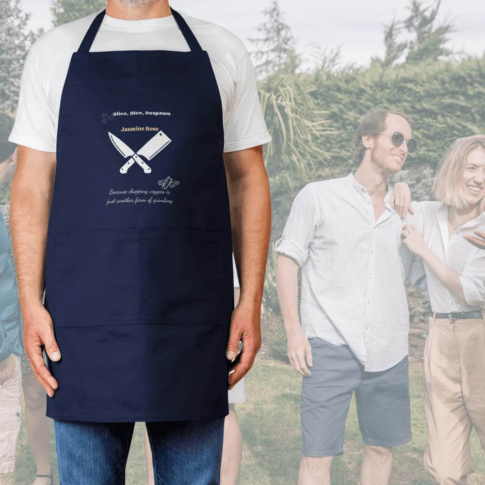 Personalized Gamer Kitchen Apron | Cooking Enthusiasts