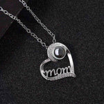 Personalized Mom Photo Necklace - Three metal finish options group view | Our Phoenix Rise