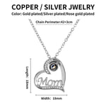 "Mom" Custom Photo Projection Necklace | Iron Phoenix GHG - Iron Phoenix GHG