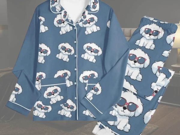 Custom Photo Pajama Set | Gift for Gamers and Pet Lovers - Iron Phoenix GHG