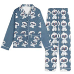 Personalized Photo Pajama Set - Black bottoms with cat photo detail | Our Phoenix Rise