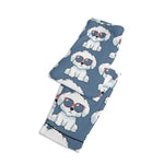 Personalized Photo Pajama Set - White top with cat photo detail | Our Phoenix Rise