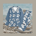 Personalized Photo Pajama Set - Black pajama top with dog photo | Our Phoenix Rise