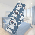 Personalized Photo Pajama Set - White pajama bottoms with dog photo | Our Phoenix Rise
