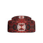 Personalized Red Backpack | Ornate Gamer School Bag - Iron Phoenix GHG