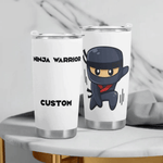 Ninja Warrior Personalized Travel Mug Detailed View 2 | Our Phoenix Rise