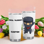 Ninja Warrior Personalized Travel Mug Detailed View 6 | Our Phoenix Rise