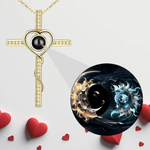"Cross of Memories" Photo Necklace | Iron Phoenix GHG - Iron Phoenix GHG