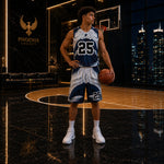 Custom Basketball Jersey and Shorts Set - Jersey detail with custom team name and number - Detail 13 | Our Phoenix Rise